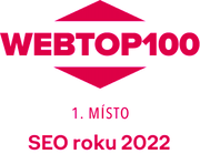 web100 1. místo SEO roku 2022